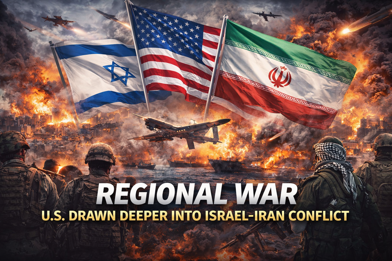 America at the Center of a Regional Firestorm as Israel-Iran War Widens