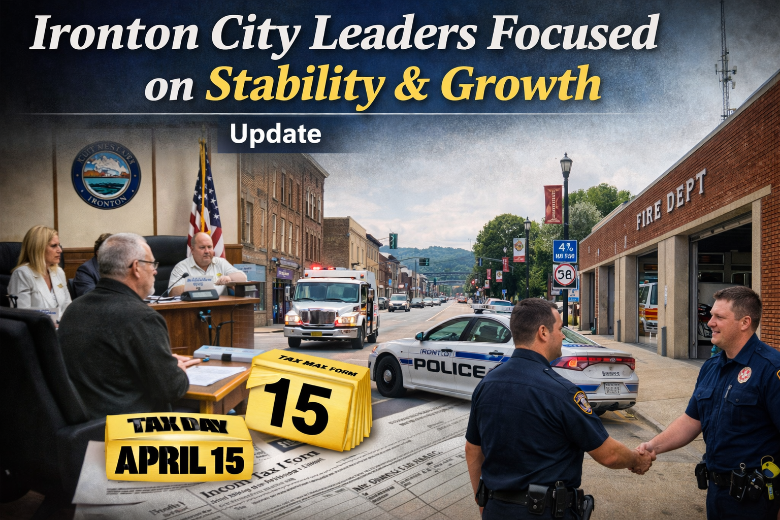 Ironton City Council Addresses Staffing, Taxes, and City Operations